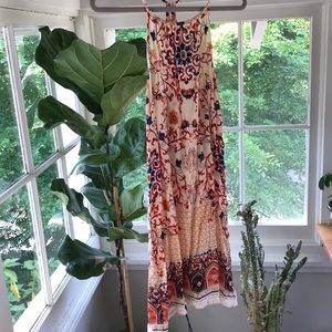 Colorful, cotton, patterned, dress